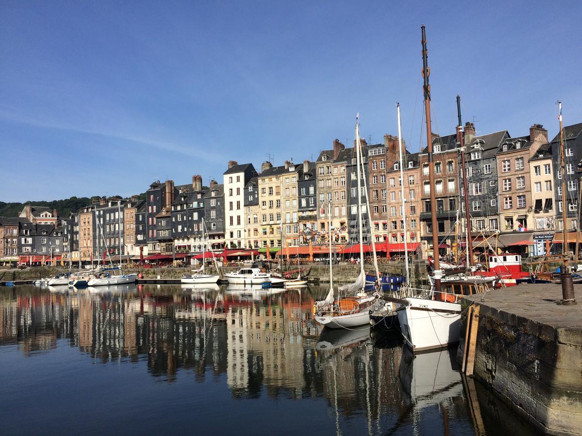 Les Calins D'Honfleur Apartment ภายนอก รูปภาพ